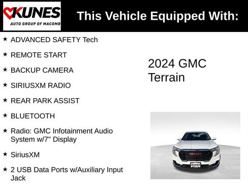 Used 2024 GMC Terrain SLE FWD image 3