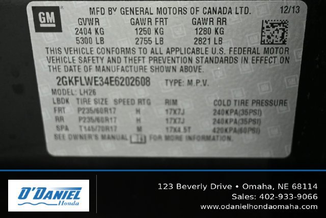 Used 2014 GMC Terrain SLE w/ LPO, Protection Package AWD/4WD image 47