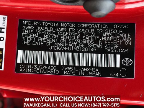 Used 2021 Toyota Prius XLE 4dr Hatchback image 34