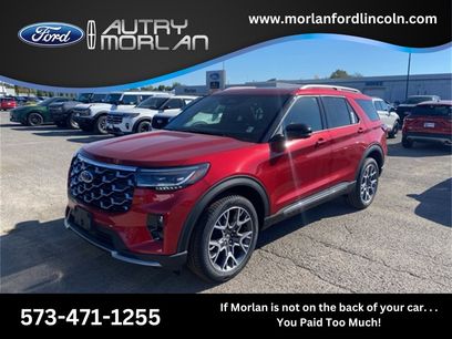 New 2025 Ford Explorer Platinum