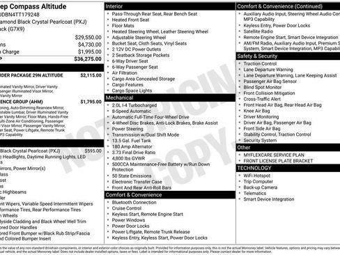 New 2026 Jeep Compass Latitude AWD/4WD image 7