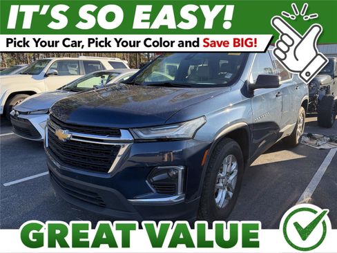 Used 2022 Chevrolet Traverse LS image 1