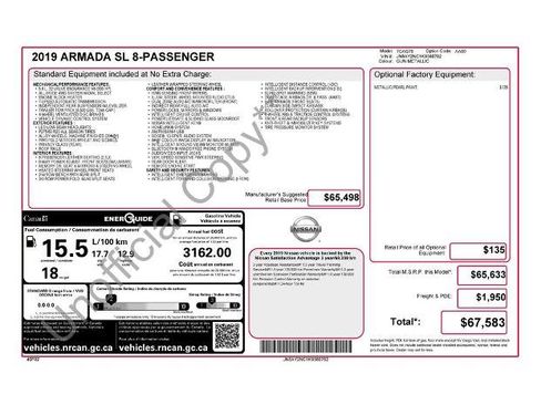 Used 2019 Nissan Armada SL image 40