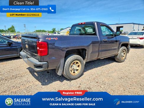 Used 2014 Chevrolet Silverado 1500 W/T AWD/4WD image 4