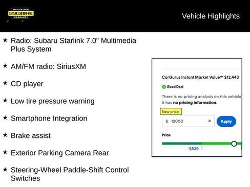 Used 2017 Subaru Legacy 2.5i Premium image 7
