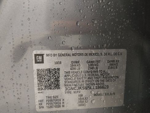 Used 2020 Chevrolet Trax LS w/ Tint and Cruise Package FWD image 33