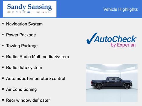 Used 2023 Toyota Tundra Limited w/ Power Package AWD/4WD image 7