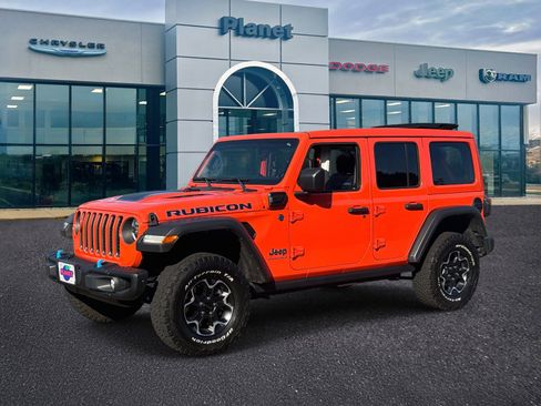 Used 2023 Jeep Wrangler Unlimited Rubicon 4xe w/ Steel Bumper Group image 4