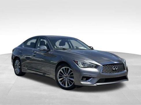 Used 2022 INFINITI Q50 Luxe w/ Cargo Package AWD/4WD image 1