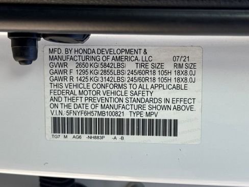 Used 2021 Honda Pilot EX-L image 30