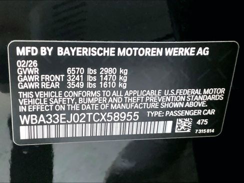 New 2026 BMW 760i xDrive w/ Executive Package AWD/4WD image 21