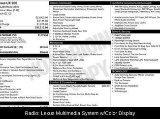 Used 2021 Lexus UX 200 200 Base w/ Premium Package video 2