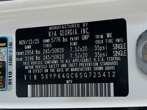 New 2025 Kia Telluride S image 36