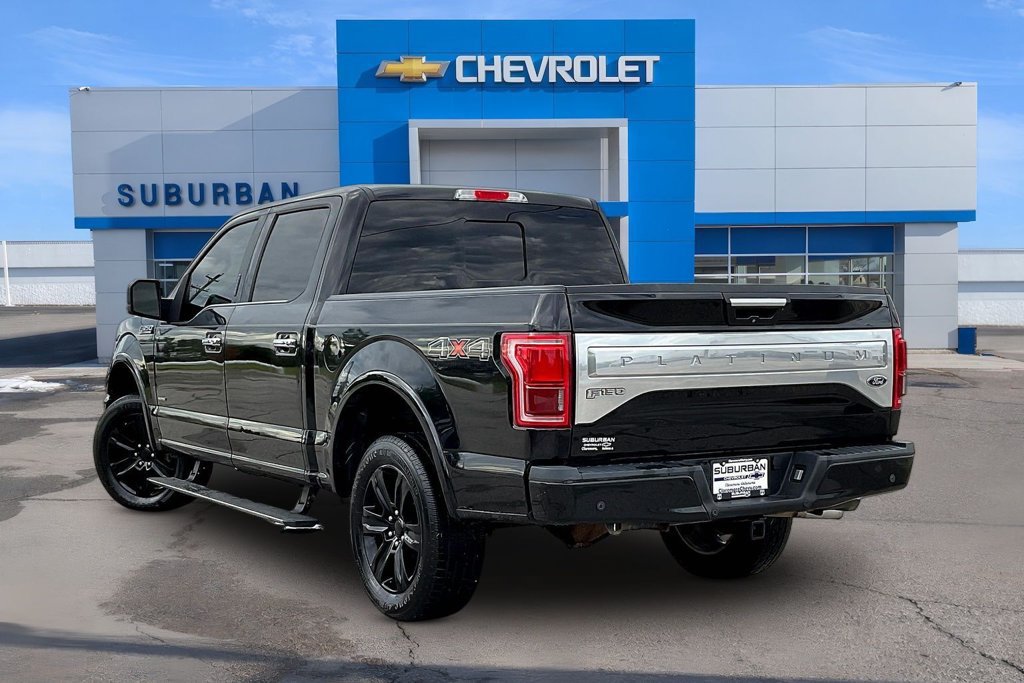 Used 2016 Ford F150 Platinum w/ Technology Package AWD/4WD image 3