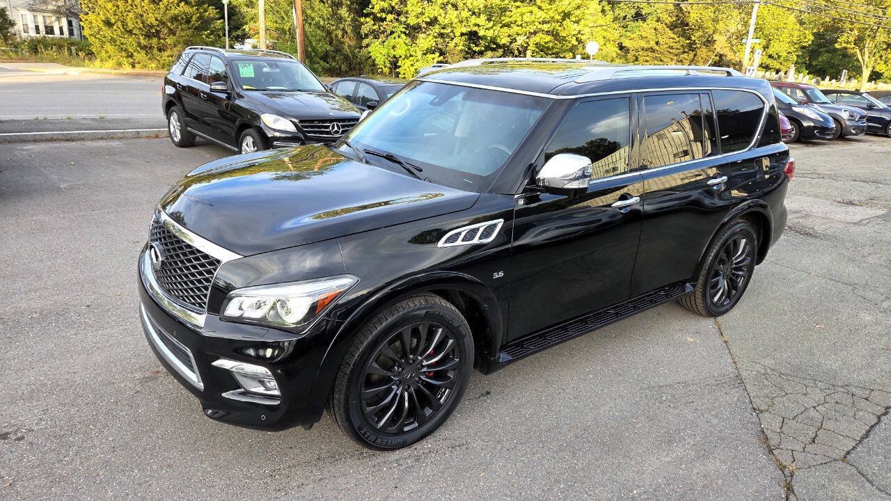 Used 2015 INFINITI QX80 4WD w/ Deluxe Technology Package image 2