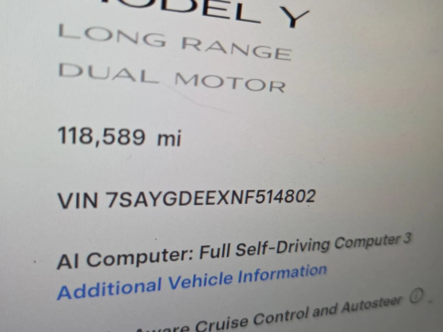 Used 2022 Tesla Model Y Long Range AWD/4WD image 13
