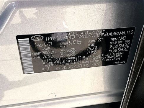 Certified 2023 Hyundai Santa Fe SEL w/ Premium Package image 32