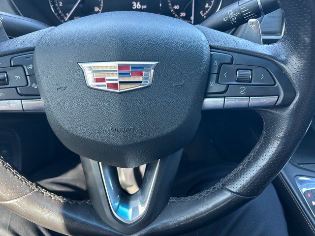 Used 2023 Cadillac CT4 Sport w/ LPO, ONYX Package RWD image 17