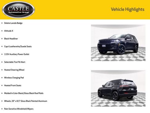 Used 2023 Jeep Grand Cherokee Altitude AWD/4WD image 7