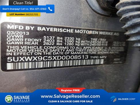 Used 2013 BMW X3 xDrive28i image 16