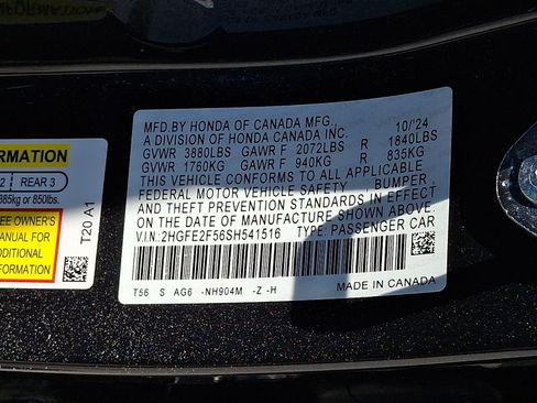 Used 2025 Honda Civic Sport image 26
