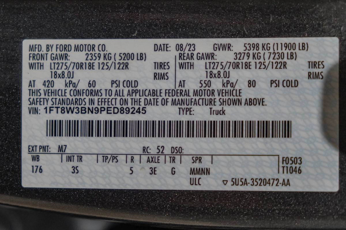 Used 2023 Ford F350 XLT w/ 360-Degree Camera Package AWD/4WD image 62