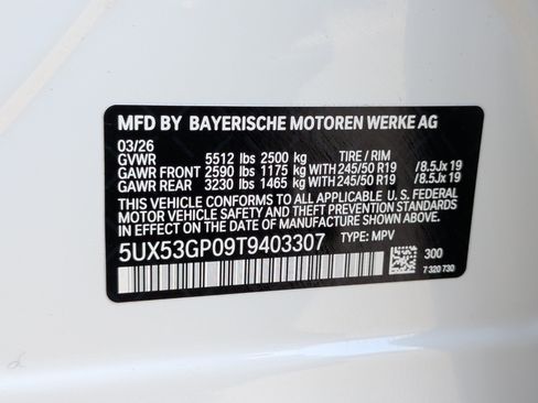 Used 2026 BMW X3 xDrive30i w/ M Sport Package AWD/4WD image 42