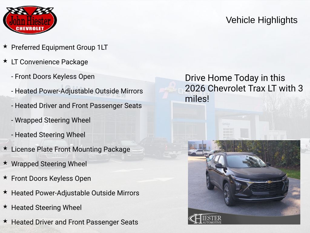 New 2026 Chevrolet Trax LT w/ LT Convenience Package FWD image 6