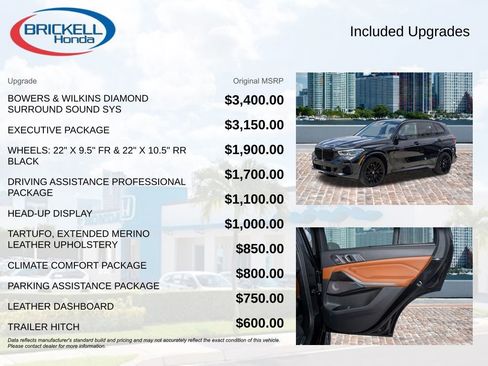 Used 2023 BMW X5 M50i w/ Executive Package AWD/4WD image 11