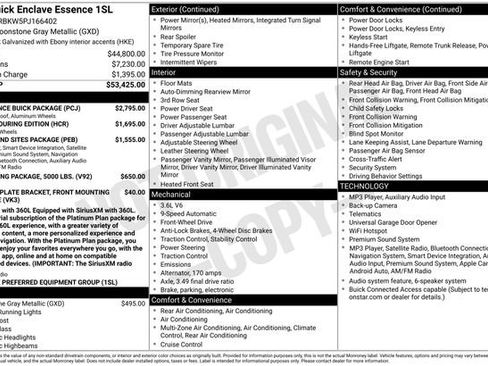 Used 2023 Buick Enclave Essence w/ Experience Buick Package FWD image 8