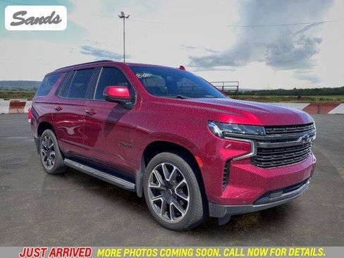 Used 2021 Chevrolet Tahoe RST w/ Luxury Package RWD image 1