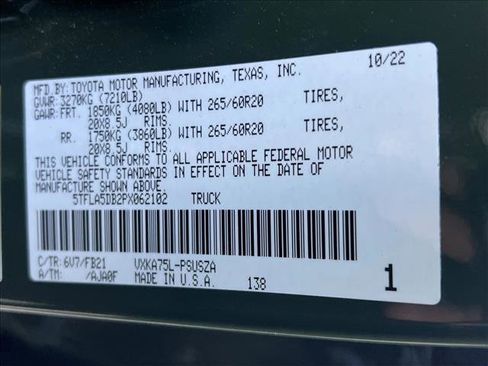 Used 2023 Toyota Tundra SR5 w/ SR5 Convenience Package image 25