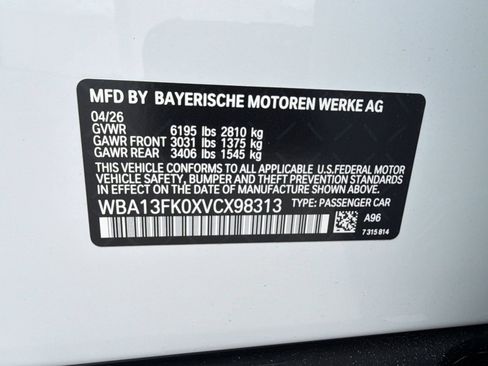 New 2026 BMW 330i Sedan w/ Convenience Package RWD image 18