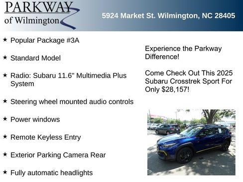 Used 2025 Subaru Crosstrek 2.5i Sport w/ Popular Package #3A AWD/4WD image 6