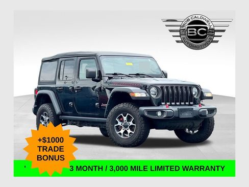 Used 2021 Jeep Wrangler Unlimited Rubicon AWD/4WD image 1