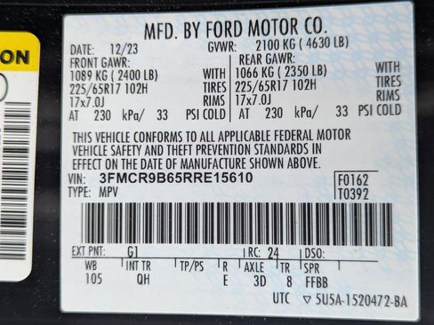 Used 2024 Ford Bronco Sport Big Bend AWD/4WD image 35