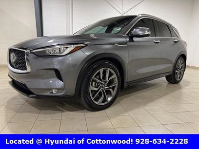 Used 2021 INFINITI QX50 Autograph w/ Premium White Leather Package