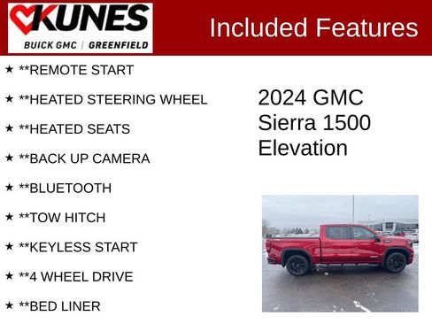 Used 2024 GMC Sierra 1500 Elevation image 2