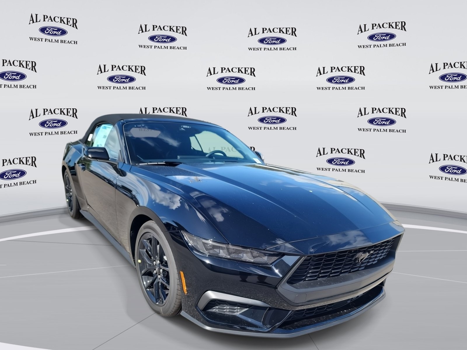 New 2026 Ford Mustang Convertible w/ Mustang Nite Pony Package RWD image 7