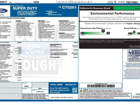 Used 2026 Ford F350 Lariat w/ Black Appearance Package AWD/4WD image 15