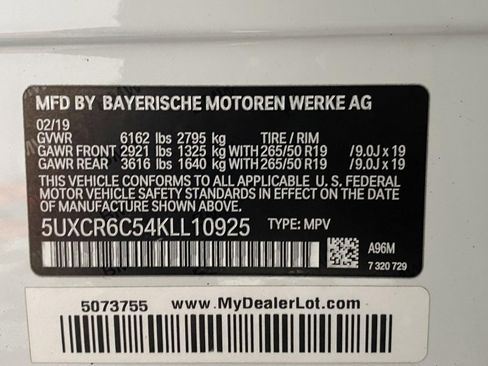 Used 2019 BMW X5 xDrive40i w/ Convenience Package image 35