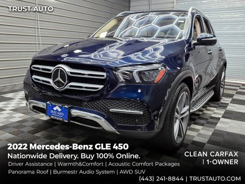 Used 2022 Mercedes-Benz GLE 450 4MATIC image 1