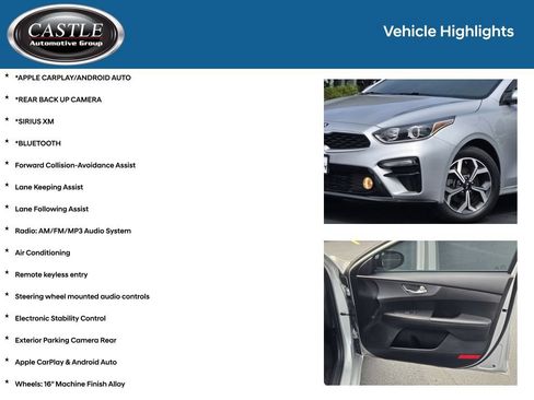 Used 2020 Kia Forte LXS FWD image 3
