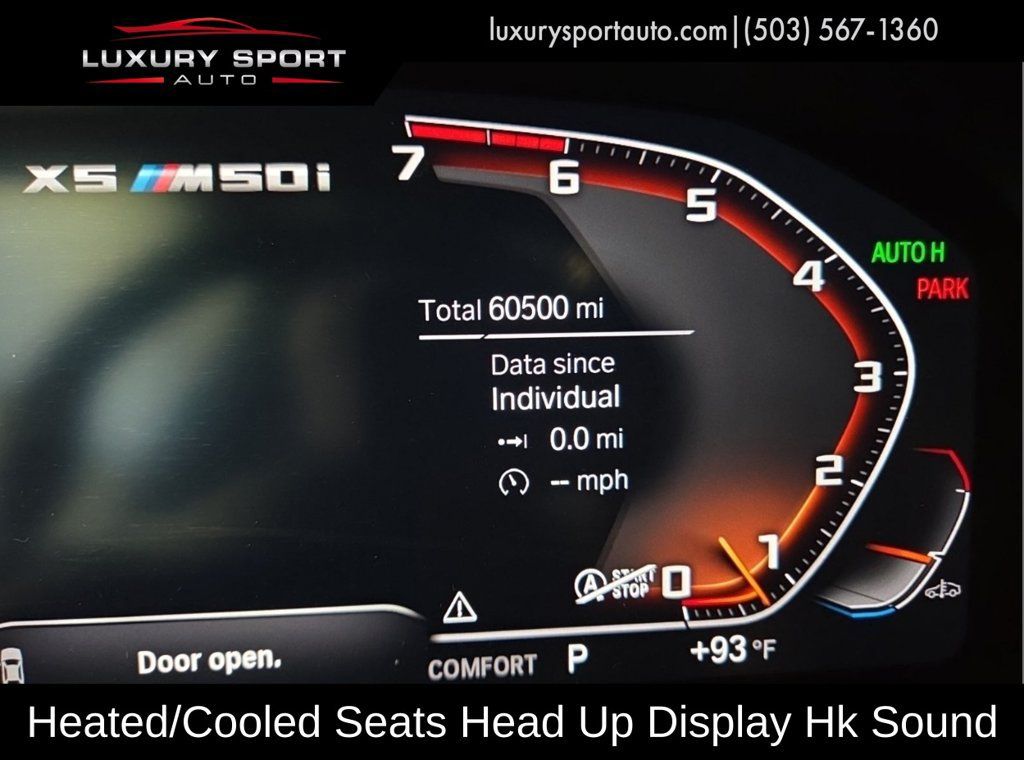 Used 2021 BMW X5 M50i w/ Premium Package AWD/4WD image 9