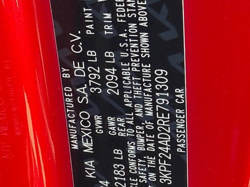 Certified 2024 Kia Forte LXS w/ LXS Technology Package FWD image 13