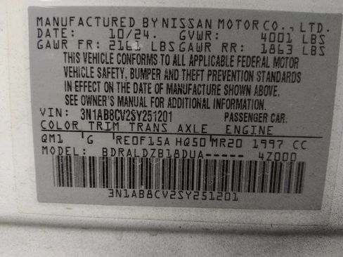 Used 2025 Nissan Sentra SV image 33