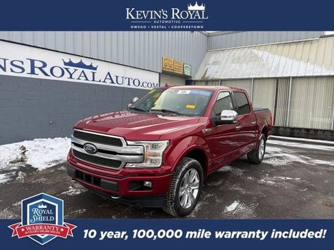 Used 2018 Ford F150 Platinum w/ Equipment Group 701A Luxury AWD/4WD image 2