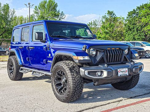 Used 2020 Jeep Wrangler Unlimited Sahara w/ Cold Weather Group image 1