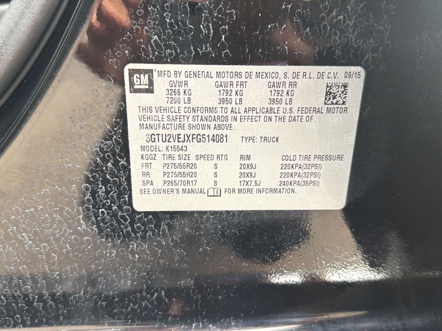 Used 2015 GMC Sierra 1500 SLT AWD/4WD image 25