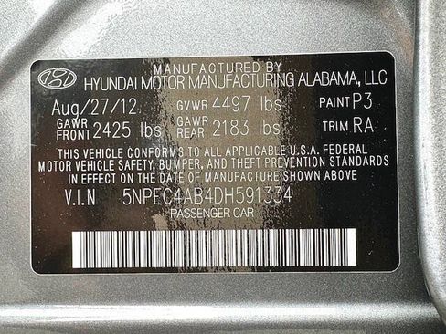 Used 2013 Hyundai Sonata Limited w/ Premium Pkg FWD image 18